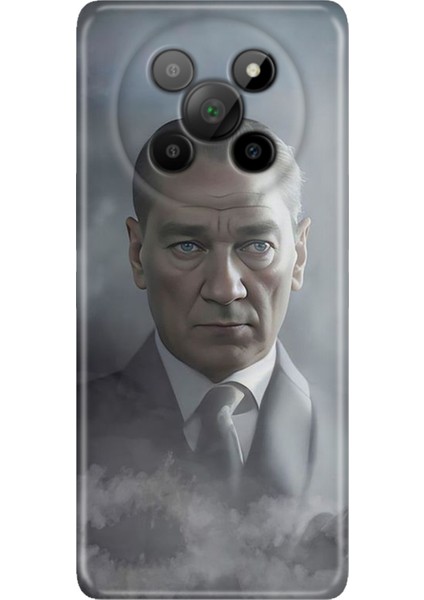 General Mobile Phoneix 5g Kılıf Desenli Baskılı Tpu Rubber Kapak Atatürk 1938