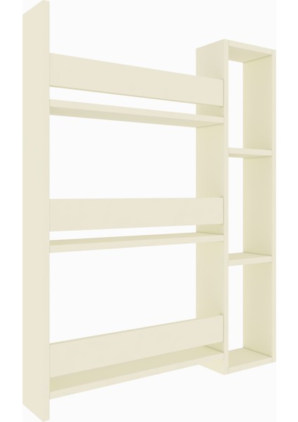 Montessori Kitaplık – Minimalist, 3 Raflı Çocuk Kitaplığı (Beyaz) indirimleri