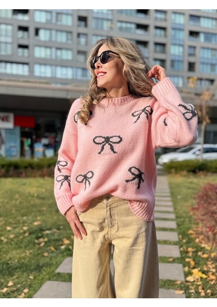 Fiyonk Desenli Kazak modelleri