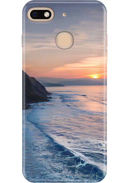 General Mobile Gm 8 Go Kılıf Desenli Baskılı Tpu Rubber Kapak Huzur