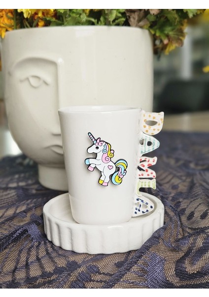 El Yapımı Little Pony1 Figürlü Fincan