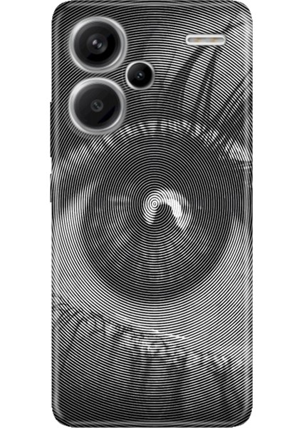 Xiaomi Redmi Note 13 Pro Plus 5g Kılıf Desenli Baskılı Tpu Rubber Kapak Hologram Göz