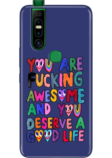 Infinix S5 Pro Kılıf Desenli Baskılı Tpu Rubber Kapak Deserve