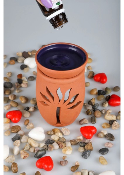 Hayat Ağacı El Yapımı Çömlek Buhurdanlık Tütsülük fırsatları