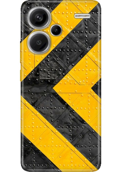 Xiaomi Redmi Note 13 Pro Plus 5g Kılıf Desenli Baskılı Tpu Rubber Kapak Çok Tehlikeli