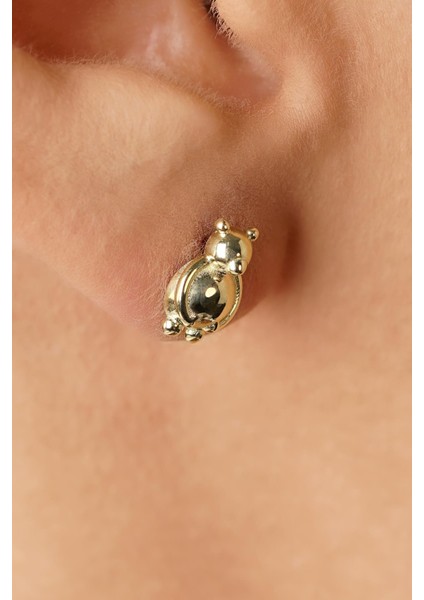 14 Ayar Altın Ayıcık Küpe indirimleri