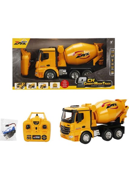 S00005084 Rst-R/c Iş Mak.1/18 Bet.miks 3.7VUSB-SUN