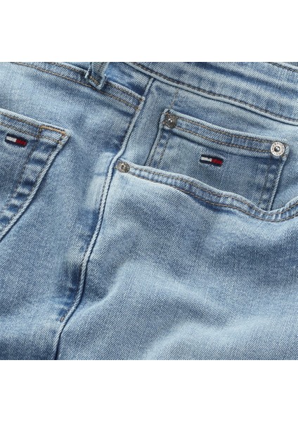 Austın Slım Tprd BI0216 Co Erkek Mavi Denim Pantolon - DM0DM21033 fiyatları