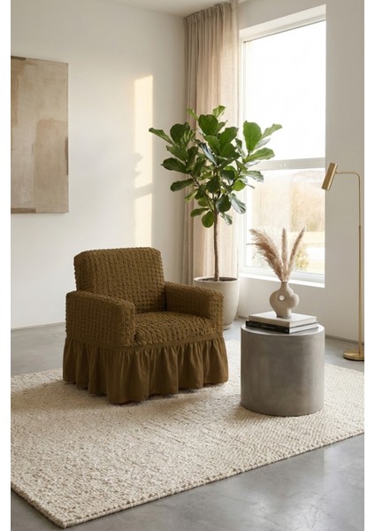 Bürümcük 3+3+1+1 Koltuk, Kanepe, Çekyat Örtüsü, Etekli, Streç, Esnek, Lastikli, Koltuk Kılıfı Takımı 3311 modelleri