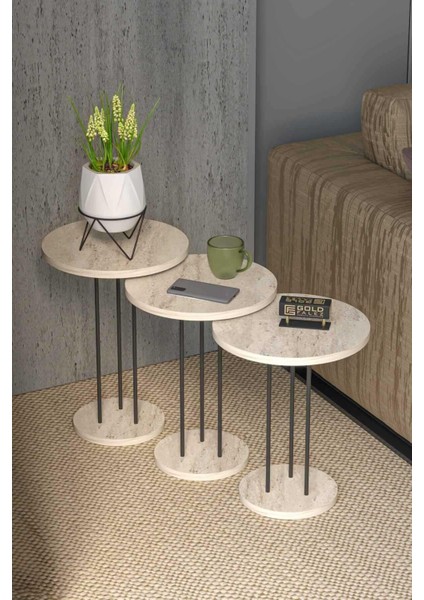 Falez Terra Zigon Sehpa Traverten modelleri