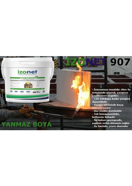 907 Yangın Izolasyonu 120 Dk. fiyatları
