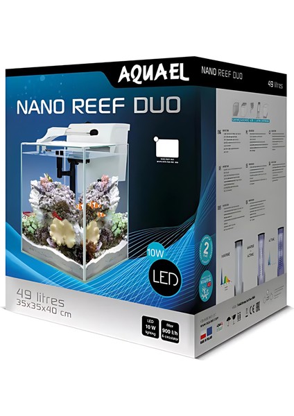 Set Nano Reef Duo 35 Akvaryum Beyaz