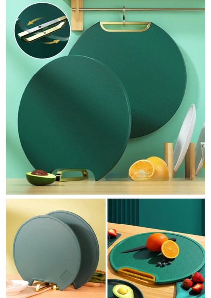 Mutfak Sebze,meyve,et,balık,ekmek Doğrama Kesme Tahtası Standlı Kesim Panosu indirimleri