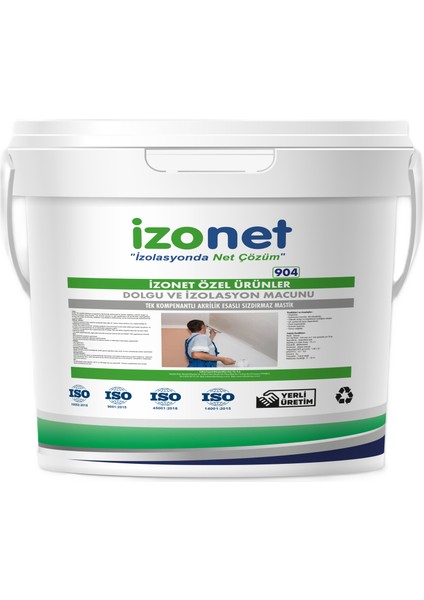 Izonet 904 Izolasyon ve Dolgu Mastiği