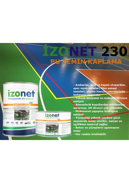 Izonet 230 Pu Zemin Kaplama fiyatları