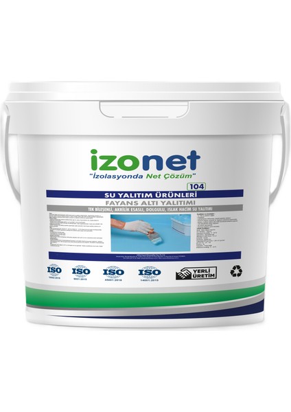 Izonet 104 Fayans Altı Su Yalıtımı