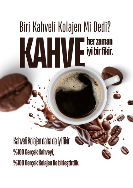 Collagen & Coffee Gerçek Kahveli Kolajen modelleri