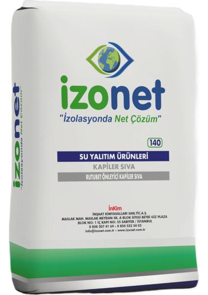 Izonet 140 Kapiler Sıva