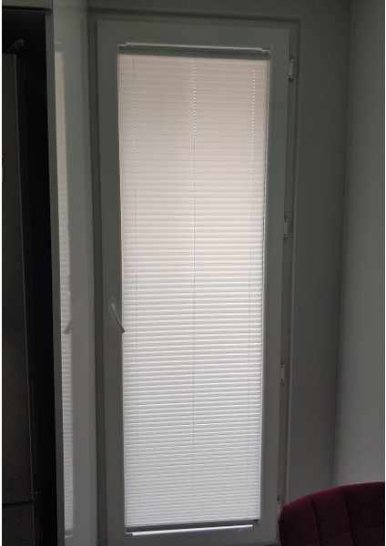 Plise Perde-Cam Balkon Perdesi-Pimapen Perdesi-Vidalı Sistem