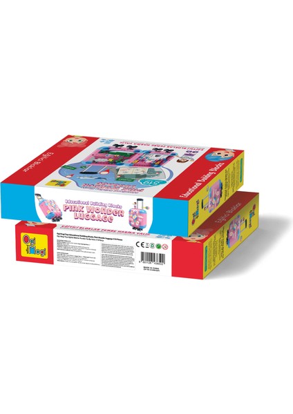 Eğitici Bloklar Pembe Valiz 519 Parça Yapı Seti indirimleri