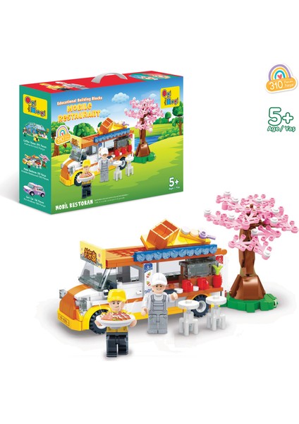 Eğitici Bloklar Mobil Restoran 310 Parça Yapı Seti fiyatları