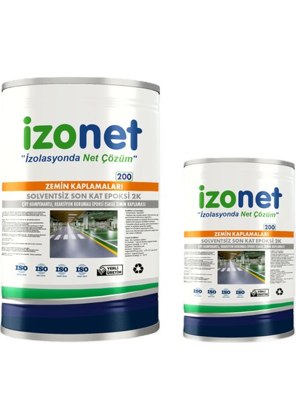 Izonet 200 Solventsiz Epoksi 2k
