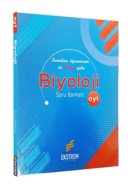 Yks-Ayt Biyoloji Ekstrem Yayınları Ösym Tarzı Sorulara Hazırlık Soru Bankası
