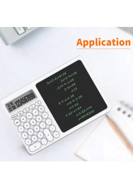 Çok Amaçlı Digital Hesap Makinesi LCD Ekran Yazma Tableti Ofis Okul Için Silinebilir El Yazıs modelleri