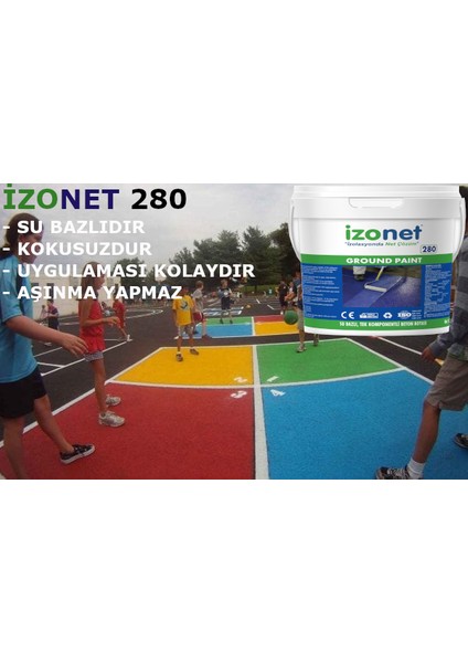 Izonet 280 Tenis Kort Boyası fiyatları