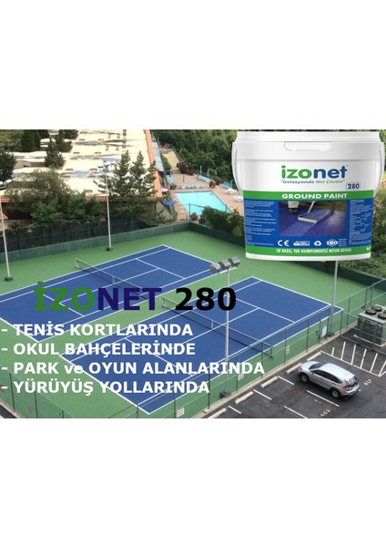Izonet 280 Tenis Kort Boyası indirimleri