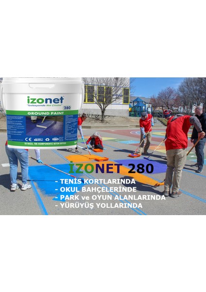 Izonet 280 Tenis Kort Boyası