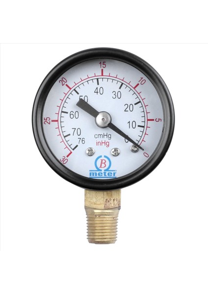 2x Erkek Dişli Pnömatik Hava Vakum Basınç Göstergesi 30/0hg (Yurt Dışından) fiyatları