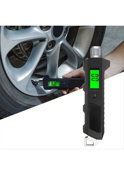 Araç Lastik Hava Basınç Guaj Dijital Ağır Hizmet Lastik Hava Çift Kafa Guajı 230 Psi Kamyon Araba (Yurt Dışından) fiyatları