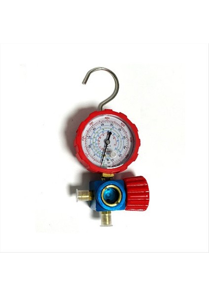 800PSI Soğutucu Manometre Koşul Basınç Göstergesi Gösterge Manometre Valfi R410A R22 R134A R404A (Yurt Dışından) fırsatları