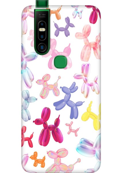 Infinix S5 Pro Kılıf Desenli Baskılı Tpu Rubber Kapak Balloonssss