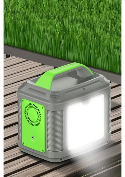 Ieg CN04 Powerbank 300W 60.000 Mah 5W LED Işıklı Kamp Şarj Pd 60W - Gri modelleri