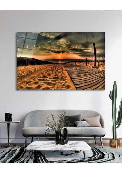 Rengarenk Fil Cam Tablo