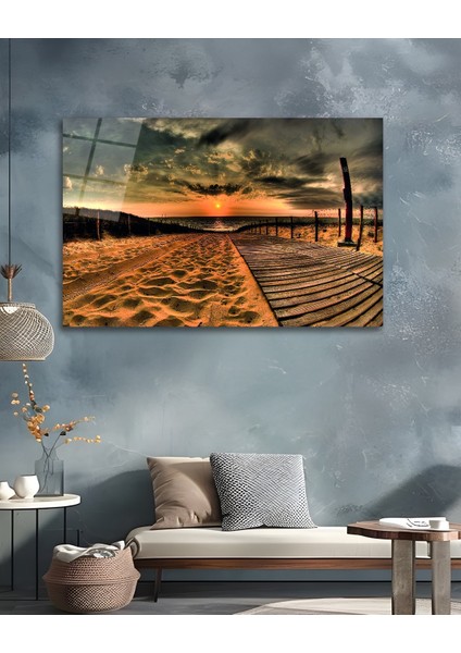 Rengarenk Fil Cam Tablo indirimleri