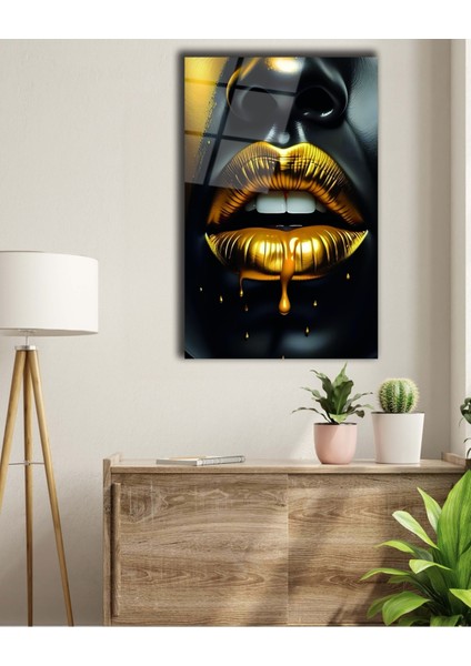 Mavi Gözlü Aslan Kral Cam Tablo indirimleri