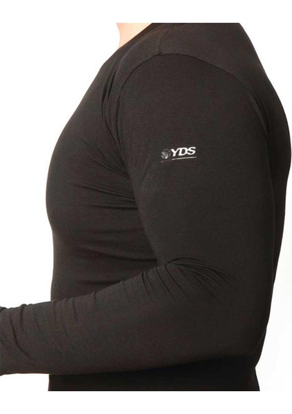 T-SHIRT PRO UZUN KOLLU -SİYAH