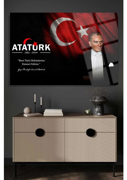 Atatürk Beni Türk Hekimlerine Emanet Ediniz Kırılmaz Cam Tablo Doktora Hediye Doktorlar Için Tablo modelleri