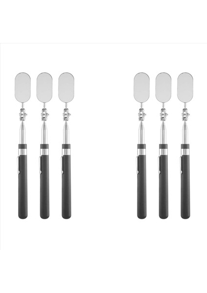 6 Adet Teleskopu Denetim Aynası Aracın Durumunu Kontrol Etmek Için Ayna Denetim Aracı Gözlemle (Oval) (Yurt Dışından) fırsatları