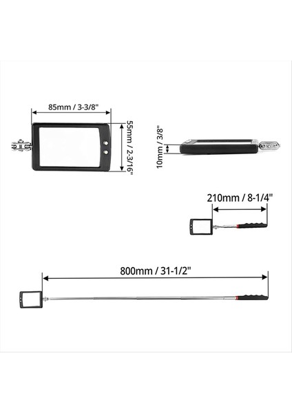 Işık Aynası ile Teleskopu Araç Onarımına Aracı Kontrol Etmek Için Denetim Aracı ile Teleskop (Yurt Dışından) fiyatları