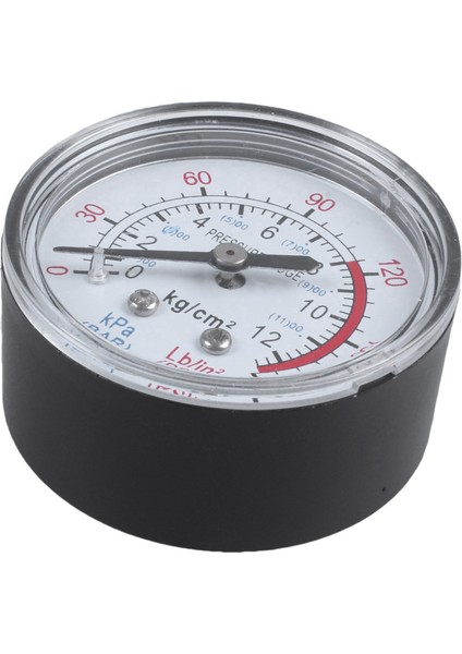 Tur 0-180 Psı 13MM 1/4bsp Çap Çapı Karşılaştırıcı Hava Manometresi Siyah (Yurt Dışından)