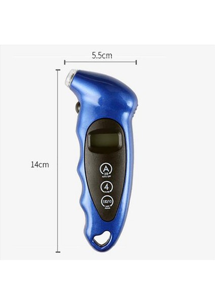 2x Yeni Lastik Hava Basınç Göstergesi Dijital Bisiklet Kamyonu Otomatik LCD Ölçer Test Cihazı Lastik Göstergesi (Yurt Dışından) fiyatları