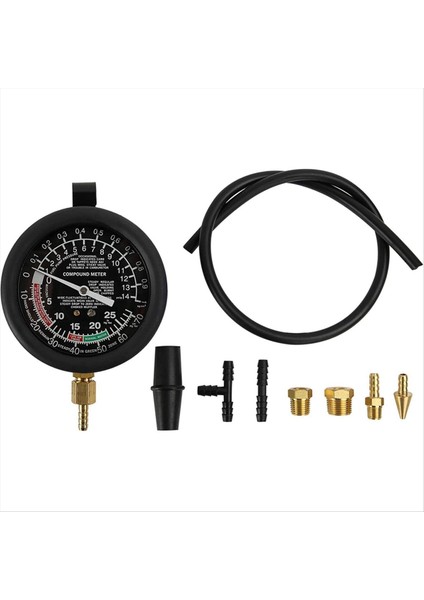 Araç Vakum ve Yakıt Pompası Test Cihazı Gösterge Kiti Yakıt Pompası ve Vakum Test Cihazı Sızıntı Karbüratör Basınç Diyagnostiği (Yurt Dışından) modelleri