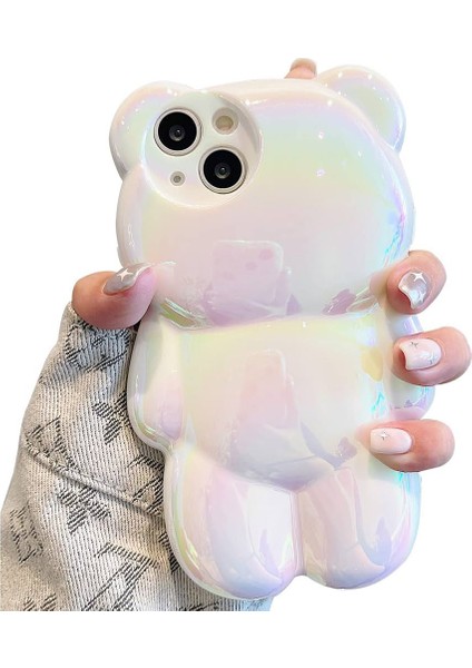 Iphone 15 Pro Model Ayıcık Telefon Kılıfı