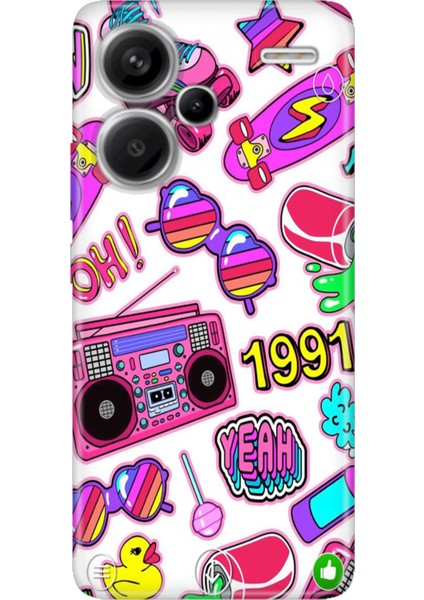 Xiaomi Redmi Note 13 Pro Plus 5g Kılıf Desenli Baskılı Tpu Rubber Kapak 90LAR