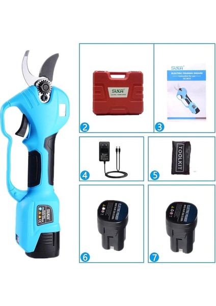 Sc 8610 LED Ekranlı Akülü Şarjlı Budama Makası fırsatları