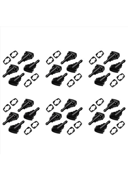 24 Paket Ön Cam Yıkayıcı Nozulları Silecek Sprey Kiti Chrysler Dodge Ram 5116079AA 4805742AB 5303833AA (Yurt Dışından)